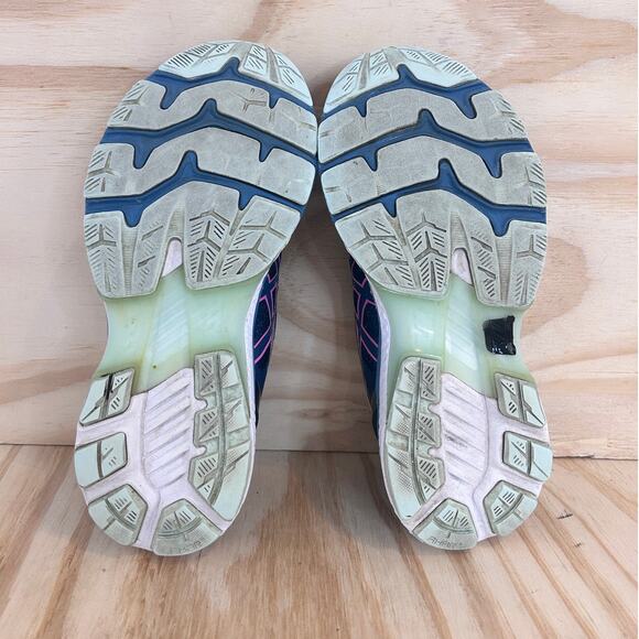 Asics - Gel-Kayano 27 - Running Shoes - Blue- Women's - 8 - 1012A849 - Picture 8 of 9